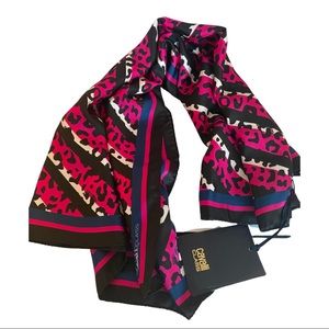 Roberto Cavalli Scarf Foulard Pitone Degrande